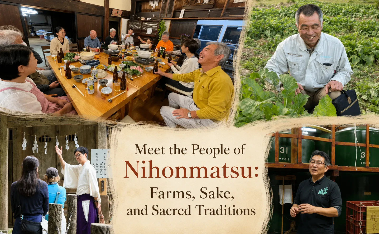 Meet Nihonmatsu Through Farms, Sake, and Sacred Traditions